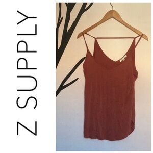 Z Supply terracotta high low flows tank